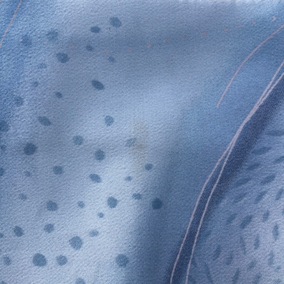 Y2K Vintage 90βs Babydoll Bell Sleeve Blouse square Neck retro top - Picture 6 of 7